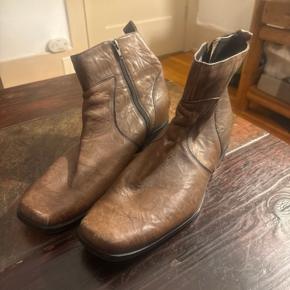 Rockport Men's Brown Leather Boots